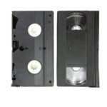 محول كاسيت VHS-C مع غطاء واقٍ
